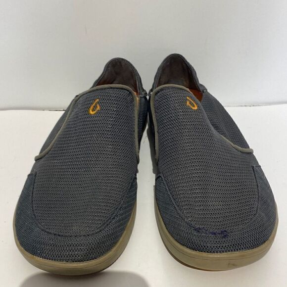 Olukai Men's Nohea Mesh Slip-On Sneakers In Blue Size 8.5 - Picture 2 of 14